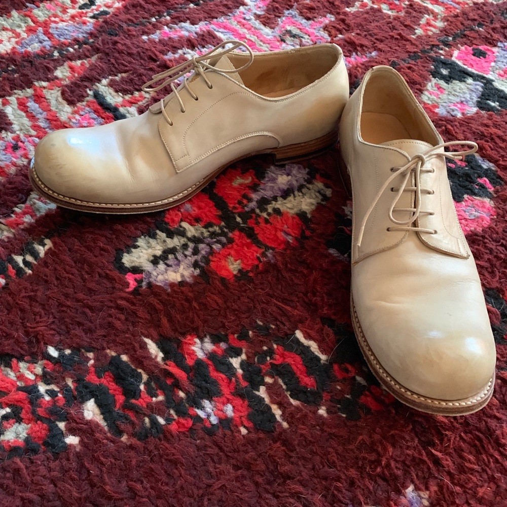 Jil Sander “oxford” - size 40 - “bump toe”